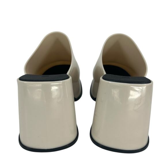 Melissa Mia White Platform Clog - Picture 11 of 15